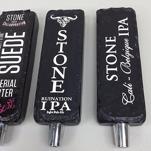 Lot of 5 Stone Brewing Tap Handles Suede RuinTen Smoked Porter Double Bastard - Picture 8 of 8